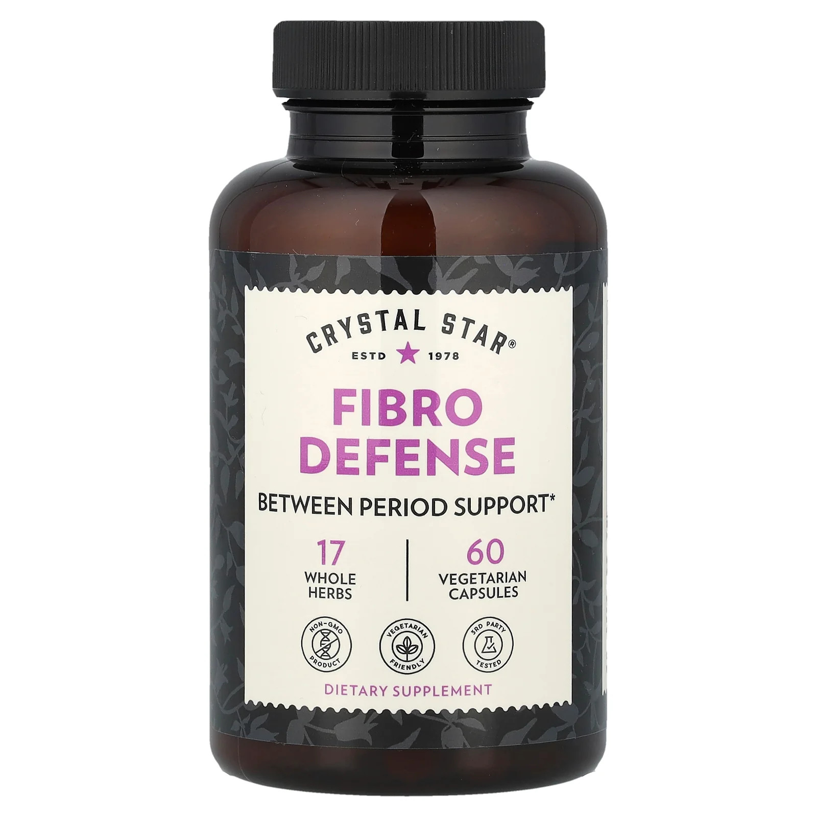 2 X Crystal Star, Fibro Defense, 60 Vegetarian Capsules