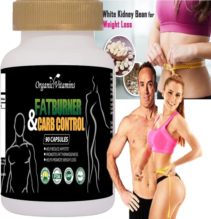Ultimate Carb Control Blocker 90 Capsules White Kidney Bean Extract Pill Diet