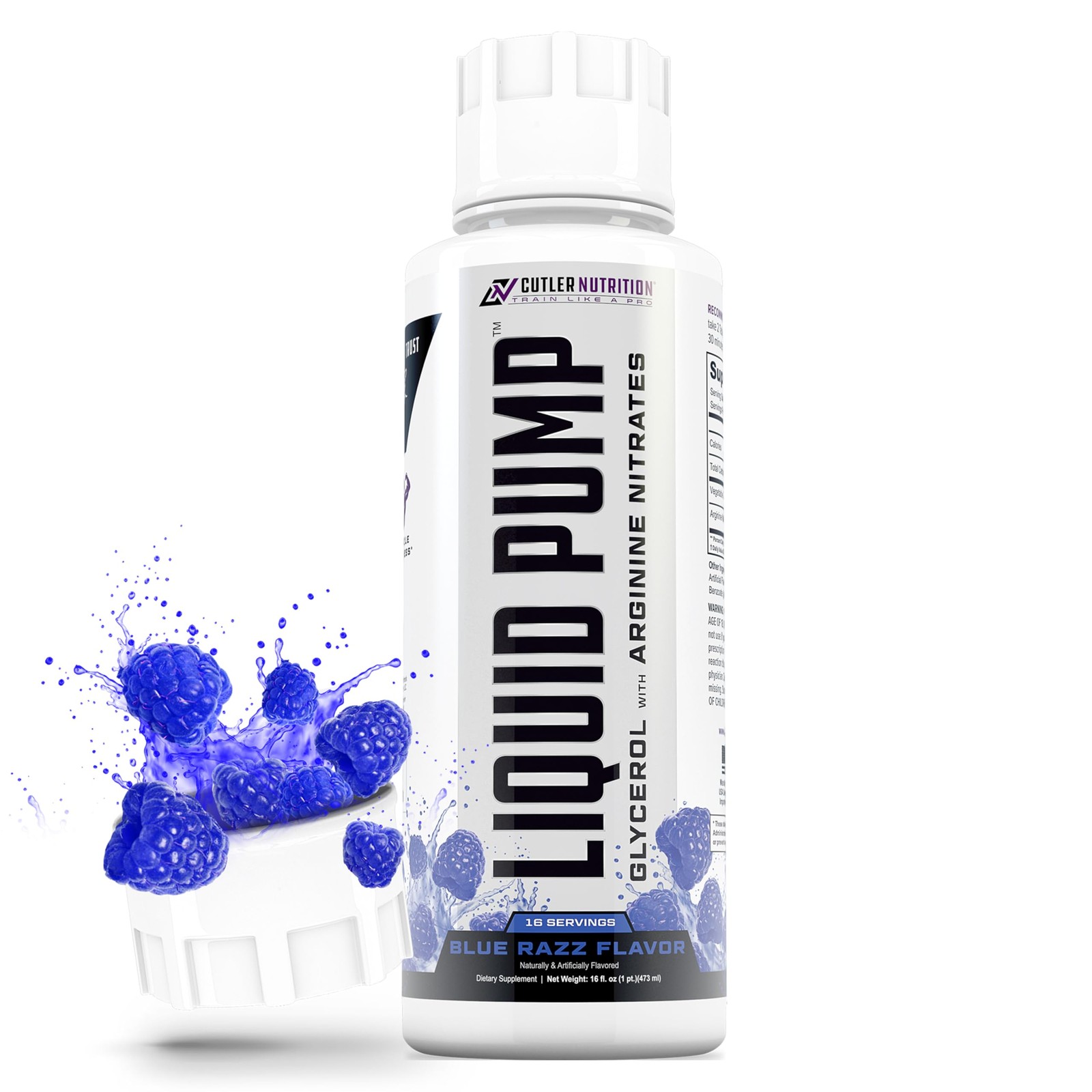 Liquid Pump Glycerol and Arginine Nitrates for optimized pump preworkout liq…