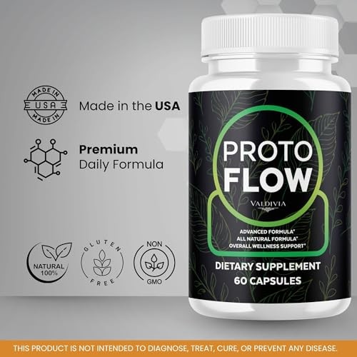 Valdivia Proto Flow – Proto 60 Capsules Dietary Supplement Made in USA