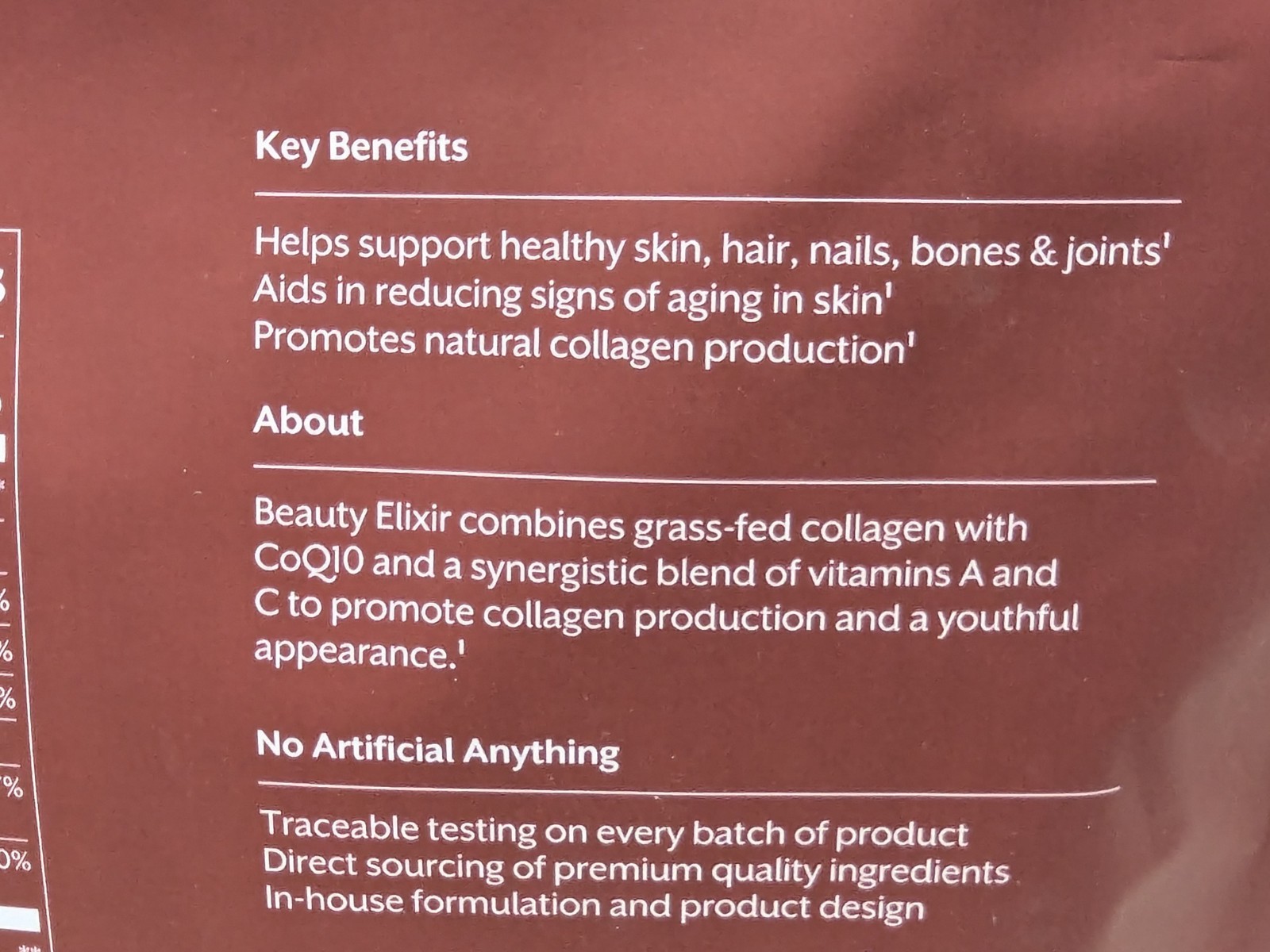 Promix Collagen Beauty Elixir Dark Forest Cherry, 30 Packets