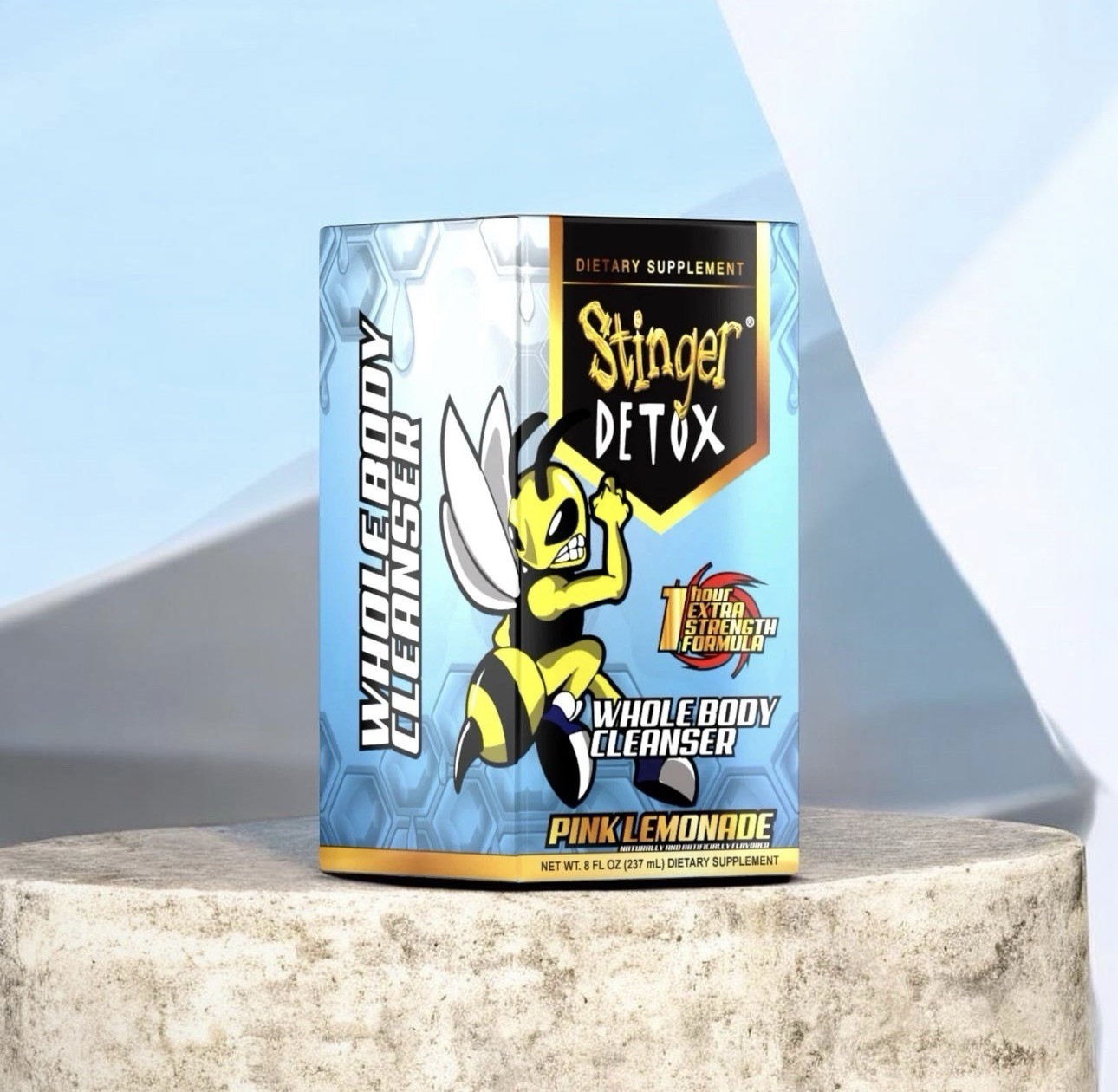 🔥7-Day Extra Strength Detox Drink Pink Lemonade 8 FL OZ All Natural🔥Formula🔥