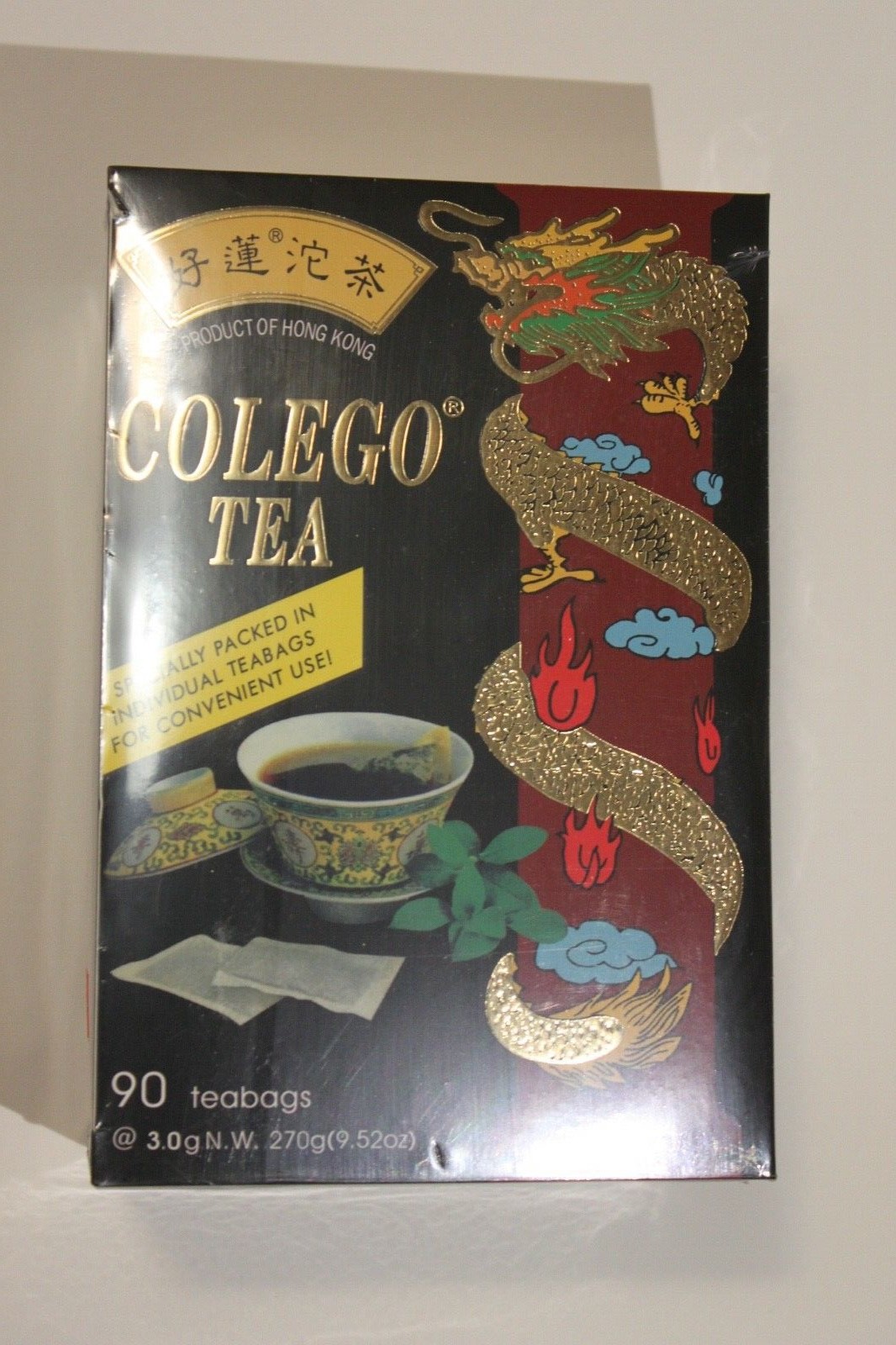 Colego Tea Natural Tea 90 Teabags 270 g Great for Cholesterol, Sugar reduction