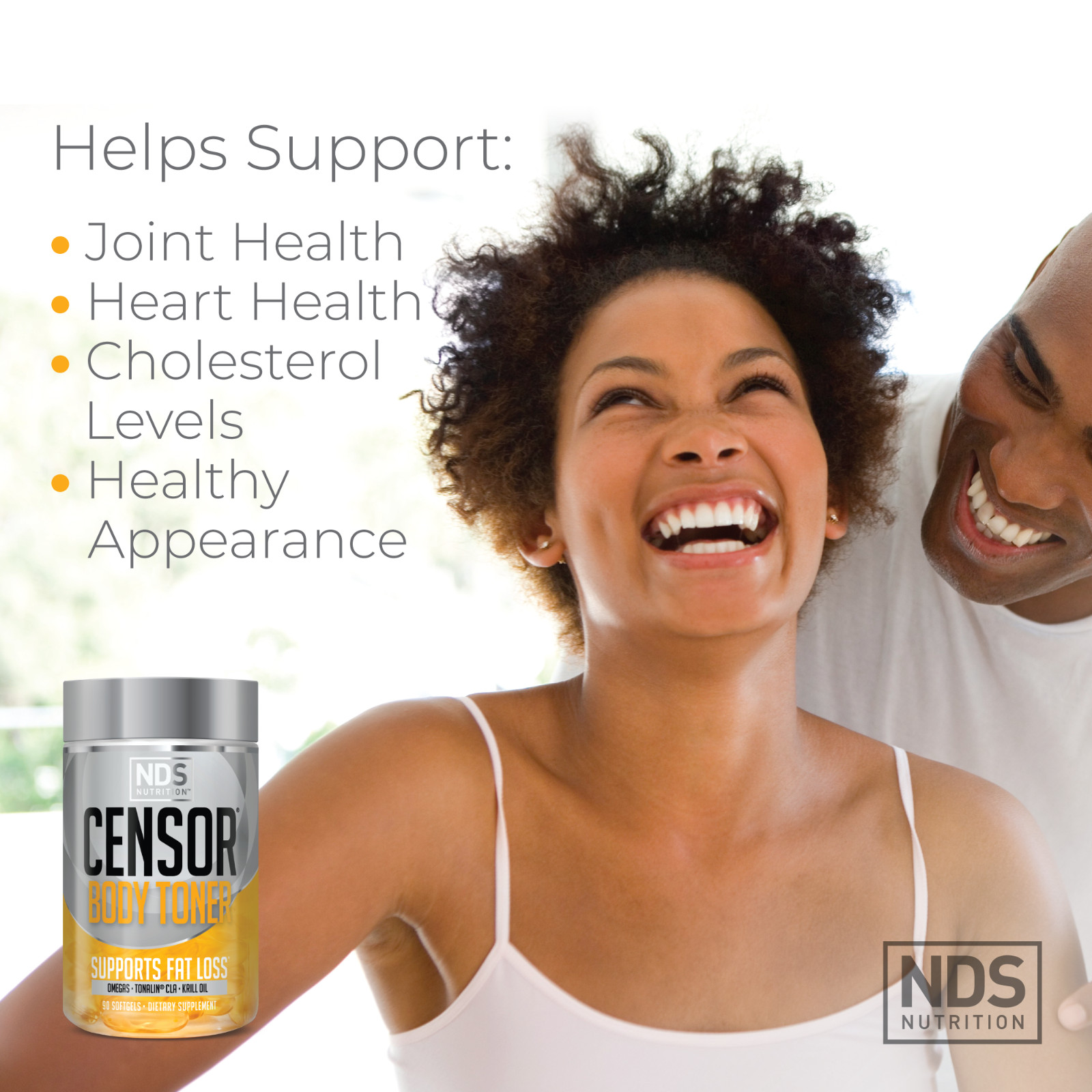 CENSOR Specialized Body Toning Supplement for Losing Inches – 90 Softgels