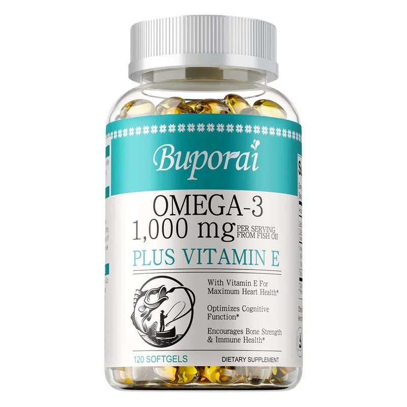 Omega 3 120pcs – Eye Health, Helps Brain Development and Cardiovascular Health