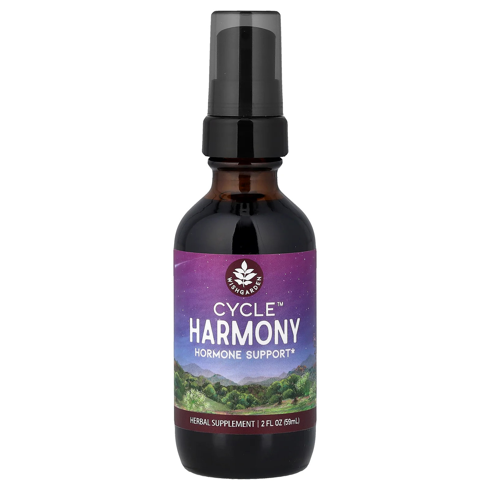 2 X WishGarden Herbs, Cycle� Harmony Hormone Support, 2 fl oz (59 ml)