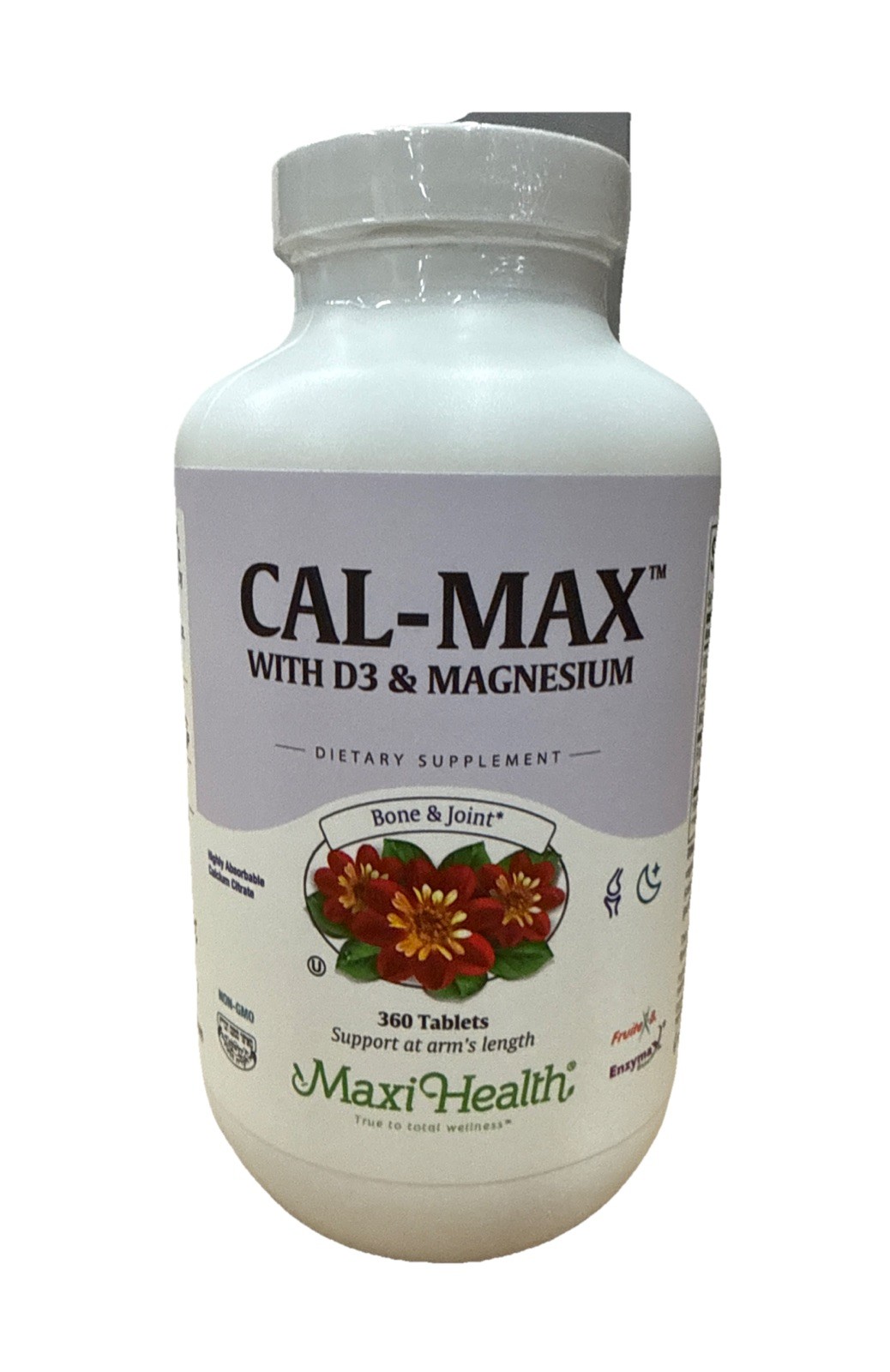 Maxi Health Cal-Max With D3 & Magnesium, 360 Tablets