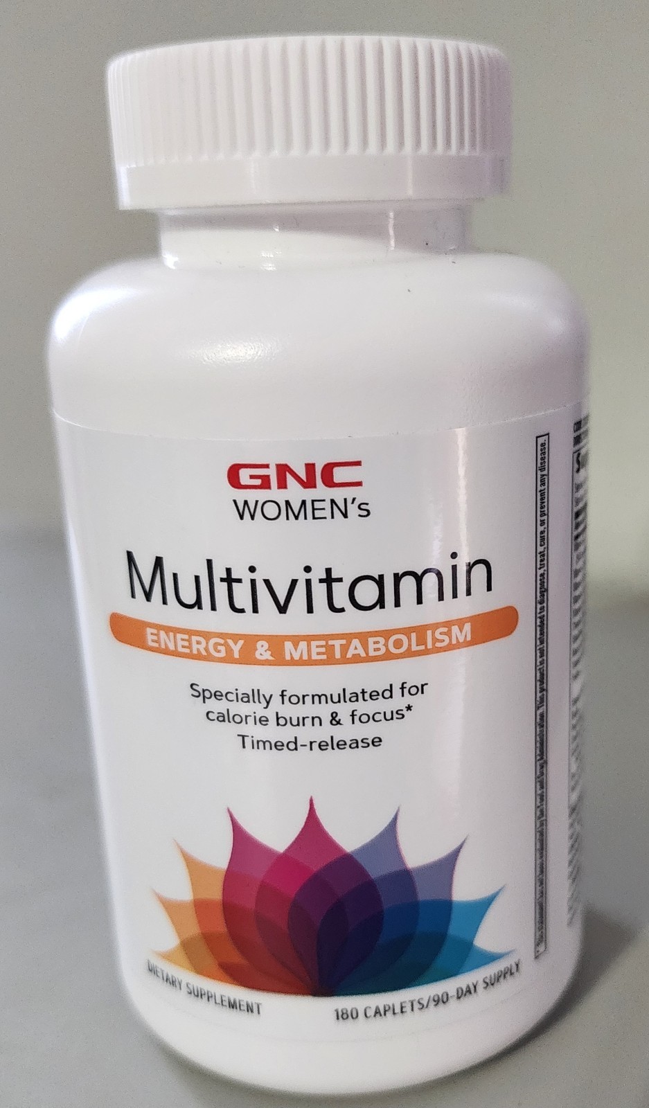 GNC Women’s Multivitamin Energy & Metabolism – 180 Caplets Expiry 05/27