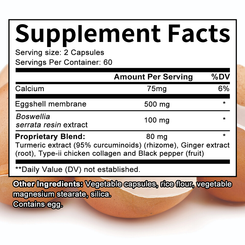Joint Health Supplement,Joint Support, Promotes Joint Mobility & Flexibility