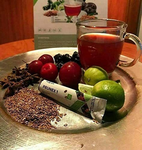 FuXion Prunex 1 Detox Tea Colon Cleanse Digestive Support 28 Stick Packs