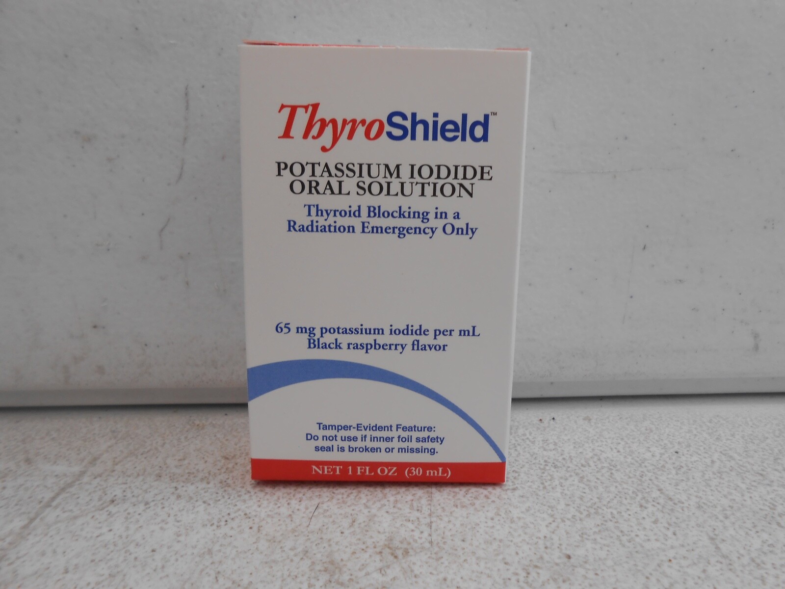 Potassium Iodide LIQUID 30mL Thyroshield THYRO SHIELD BLACK RASPBERRY *EXPIRED*