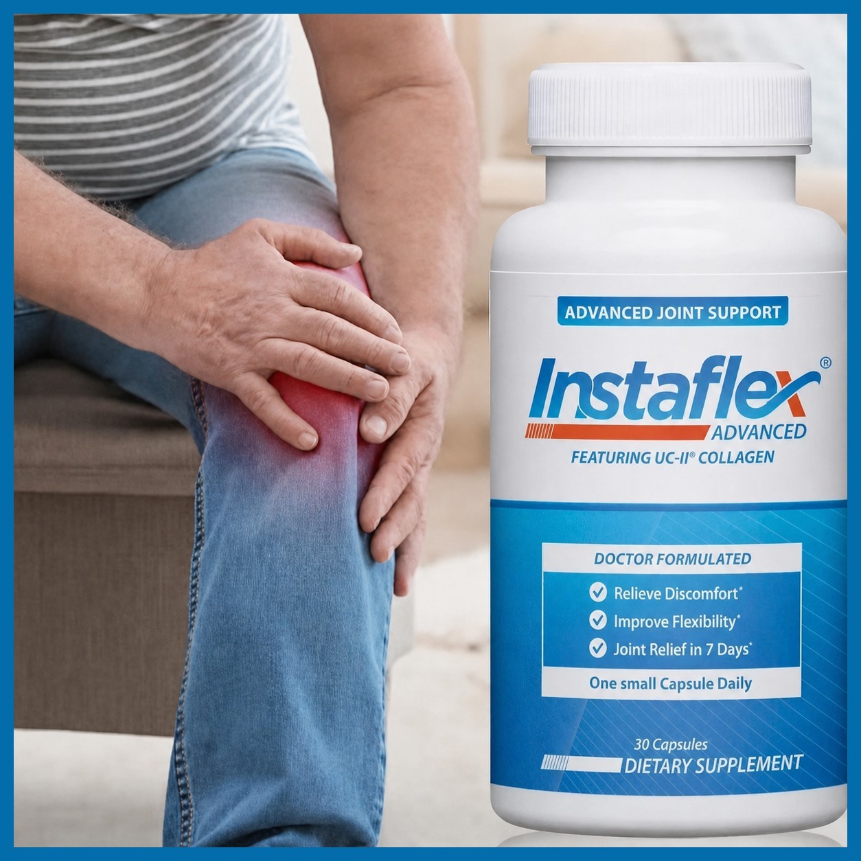 Pack of 3 – Instaflex Advanced Joint Support Doctor Formulated – 90 Capsules