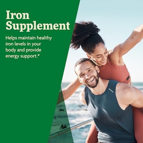 Floradix Iron Tablets – Iron Supplement with B Vitamins, Folic Acid, Vitamin …