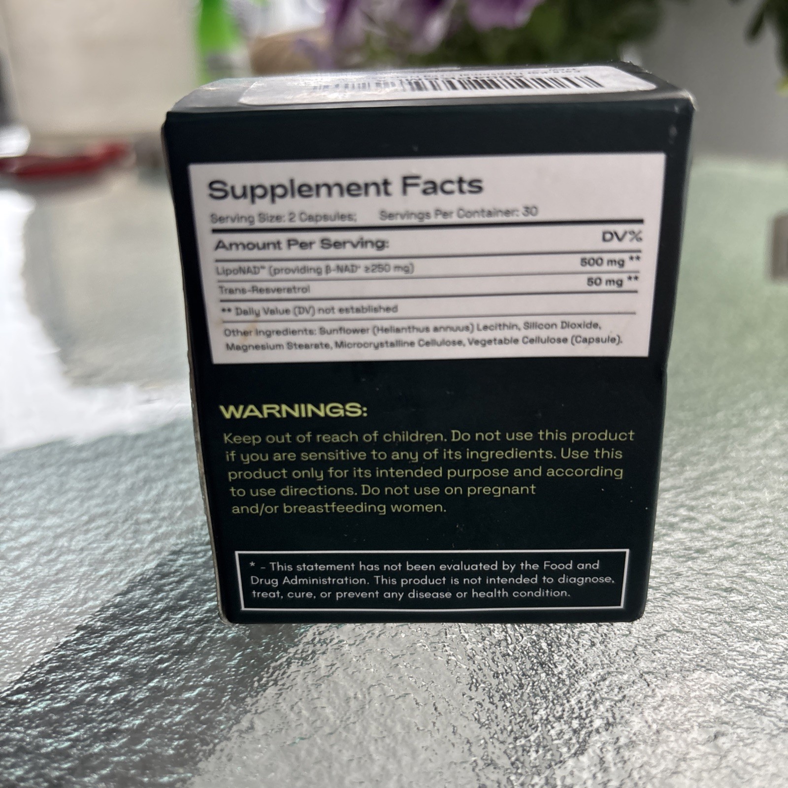CATAKOR NAD+ Advanced – NAD+ Supplement for Skin Aging Support, 60 caps 500mg