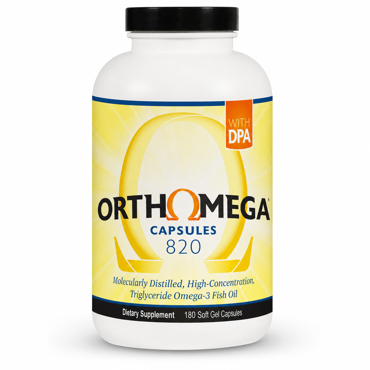 Orthomega 820 180 Soft Gel Capsules
