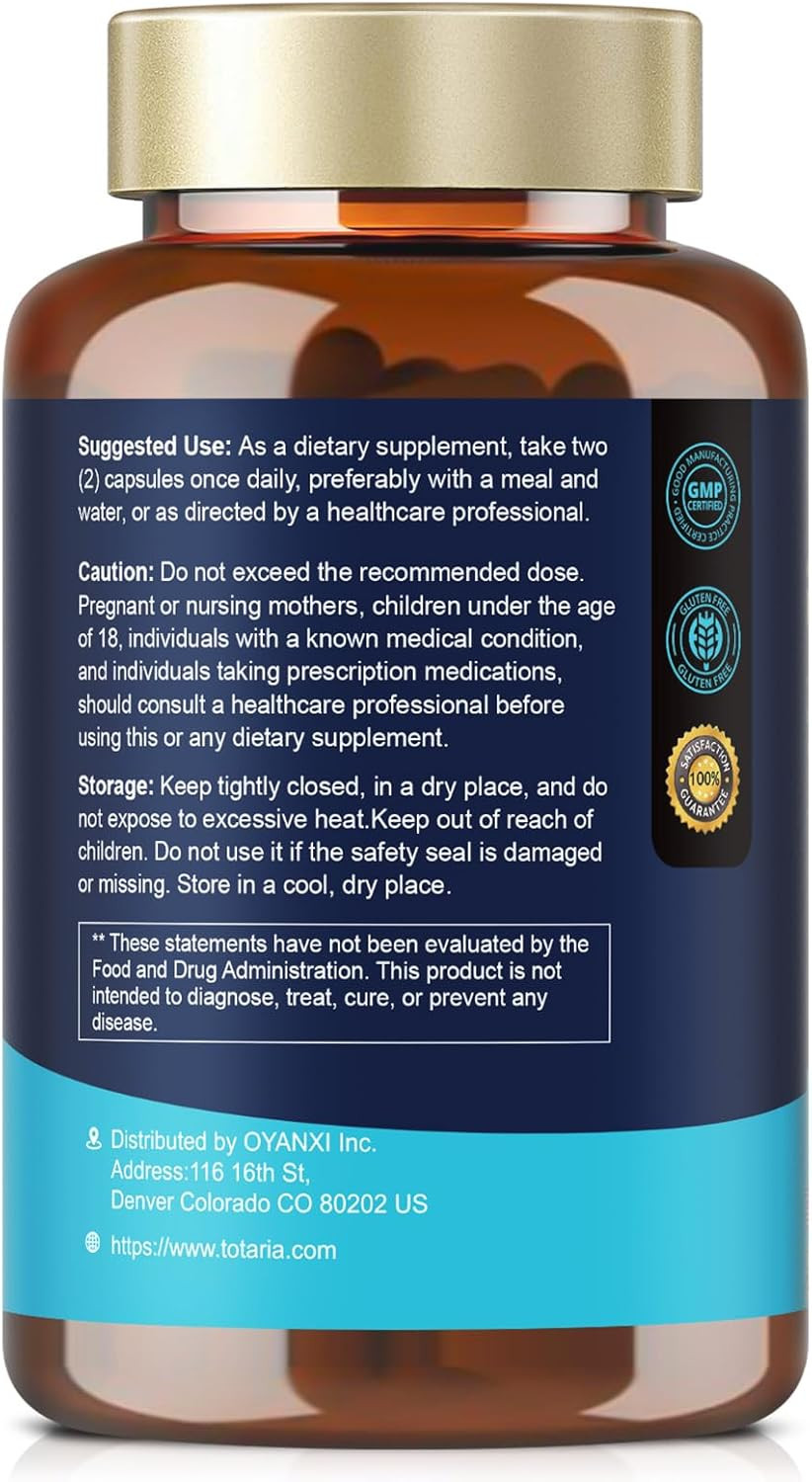 4-In-1 Gut Health Supplement with Probiotics, Prebiotics, Postbiotics & Digestiv