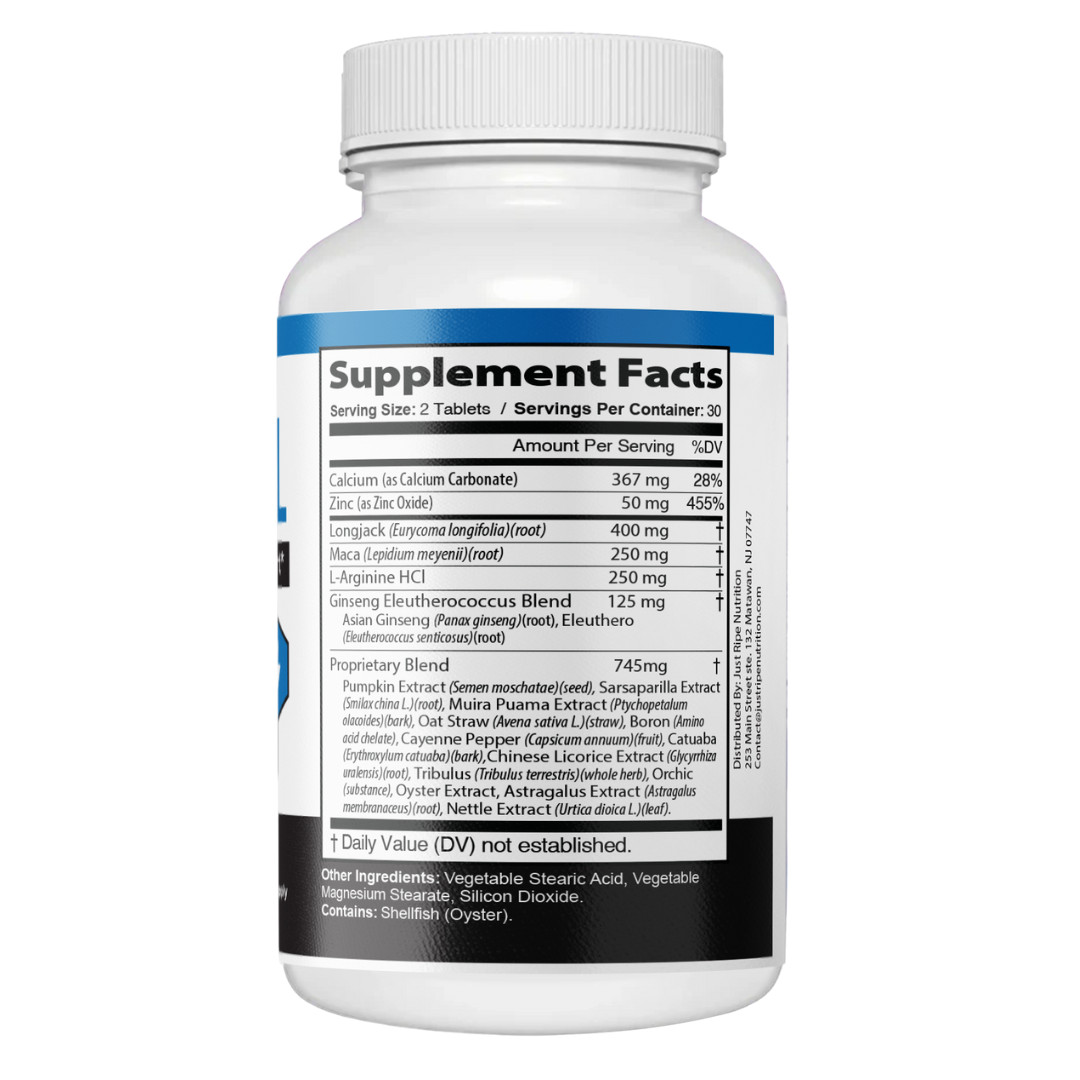 Erectifil Male Health Supplement, Men Stamina & Virility Support – 4 Bottles