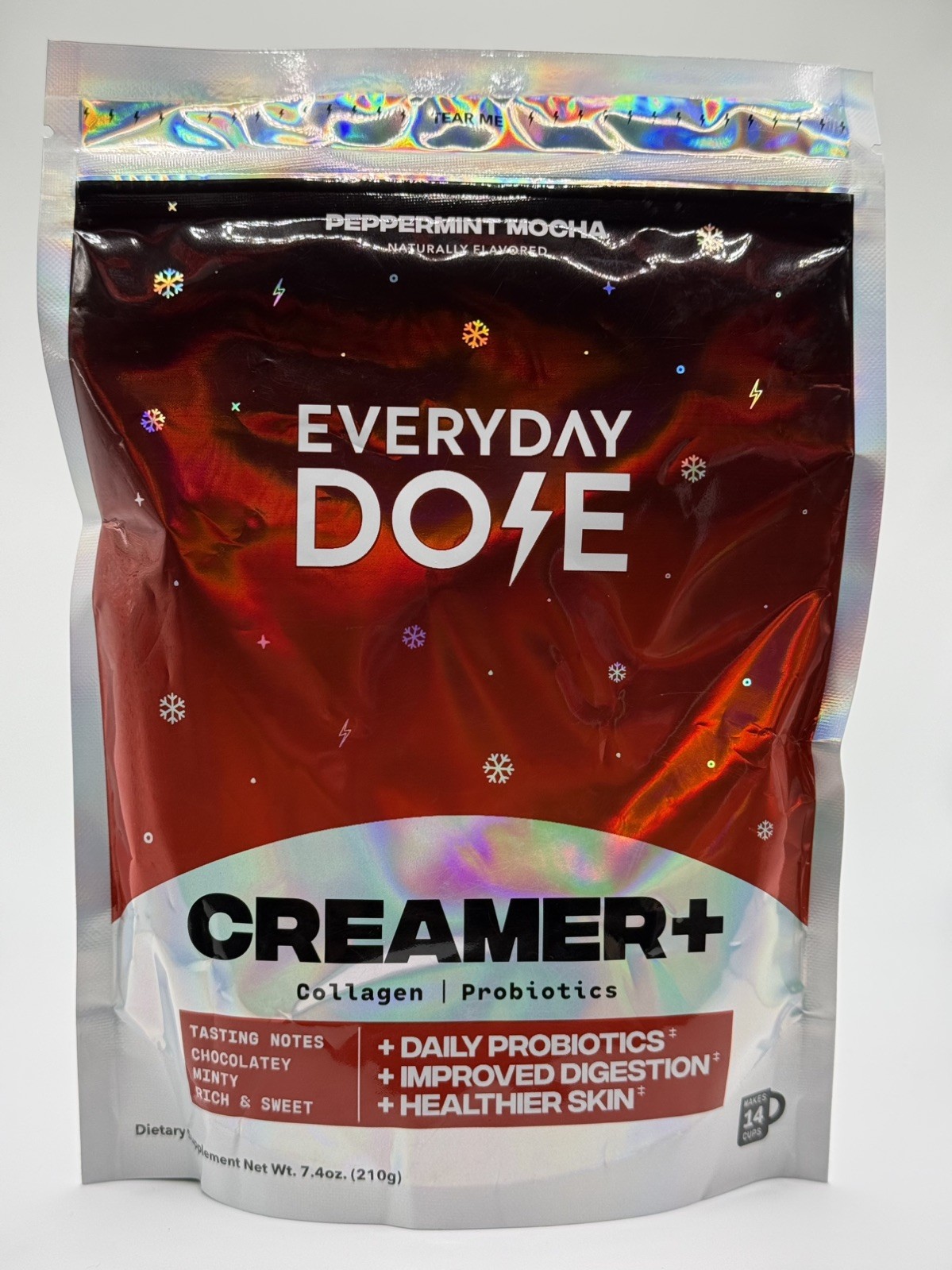 Everyday Dose Peppermint Mocha Creamer – 7.4oz EXP 08/27