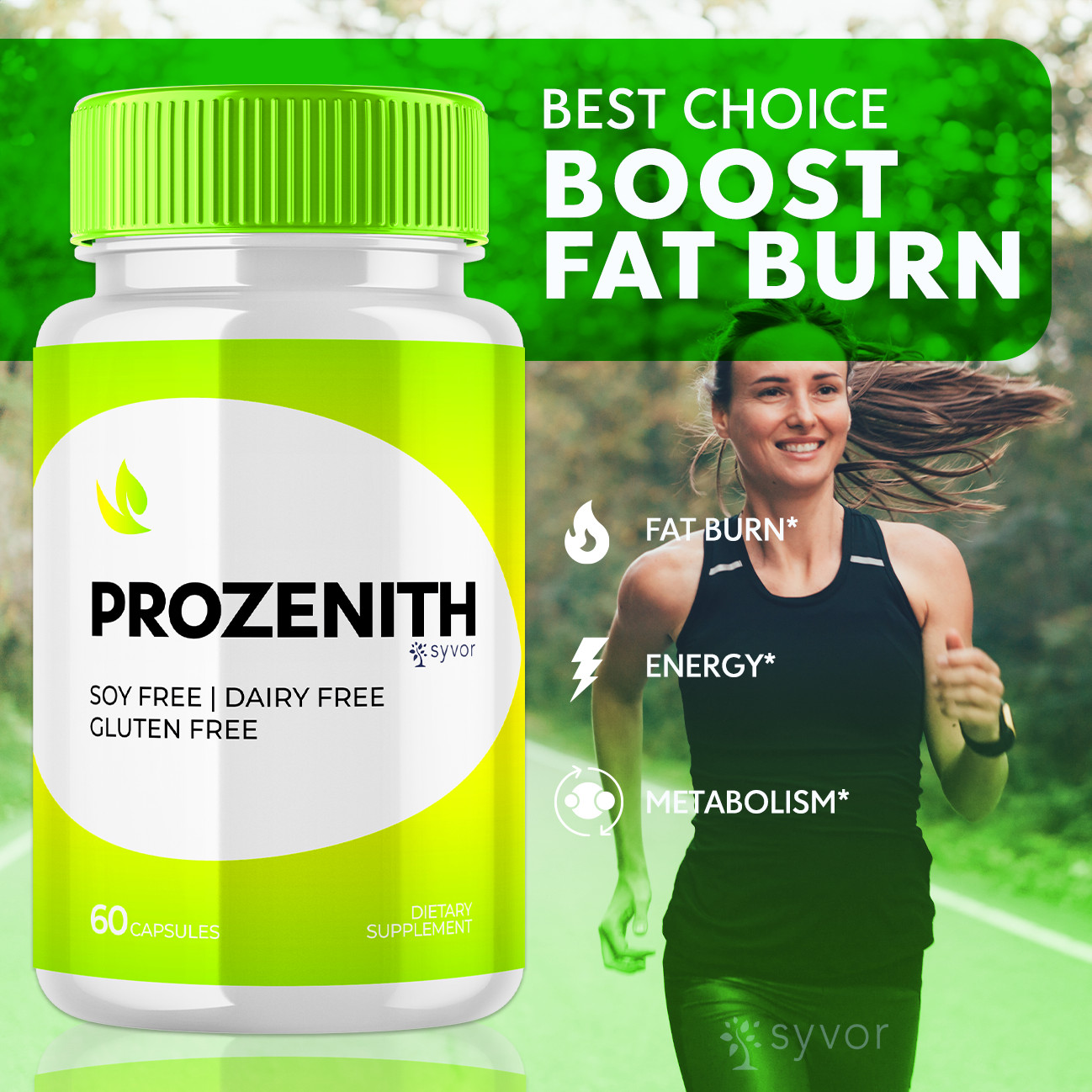 Prozenith Advanced Vitamin Formula Fitness Support Daily Wellness 180 Capsules