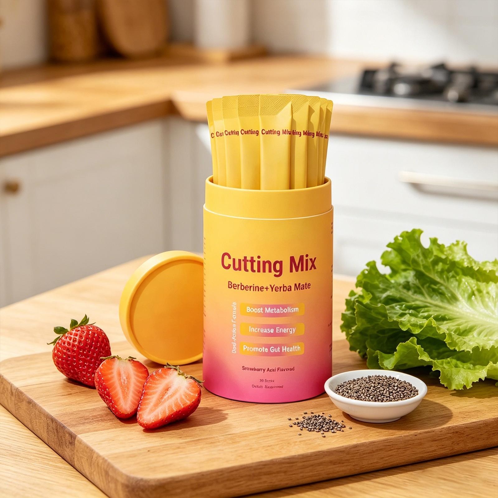 Cutting Drink Mix – Berberine, Chromium, 5-HTP, Yerba Mate & Magnesium Premium