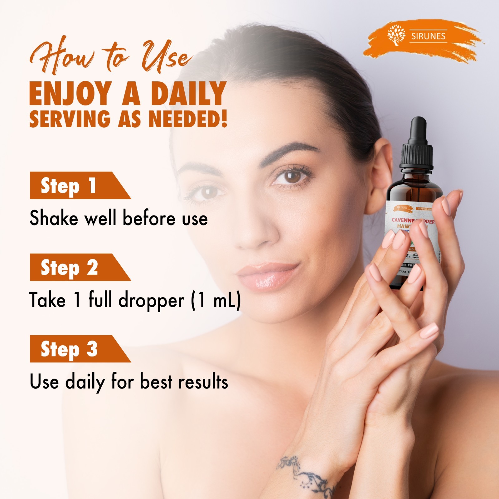 Cayenne Pepper Drops with Hawthorn Beet Root Turmeric Vitamin K2+D3 2 fL oz