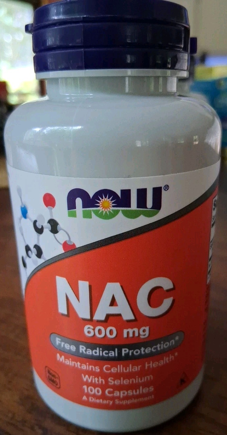 NOW Foods NAC W/Selenium 600mg 100 Caps Exp 03/2030
