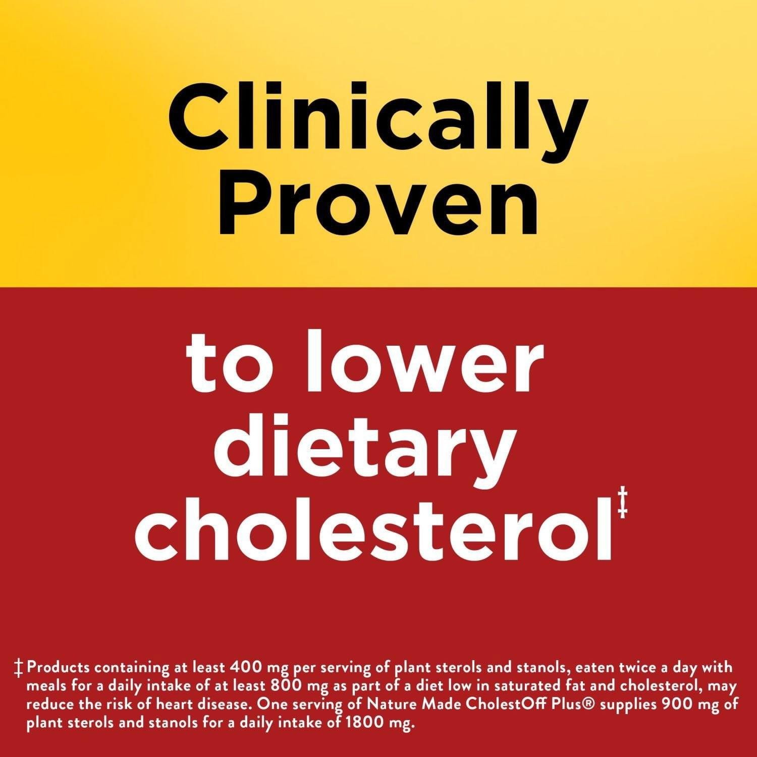 Nature Made CholestOff Plus Softgels Supports a Healthy Heart 210 ct.