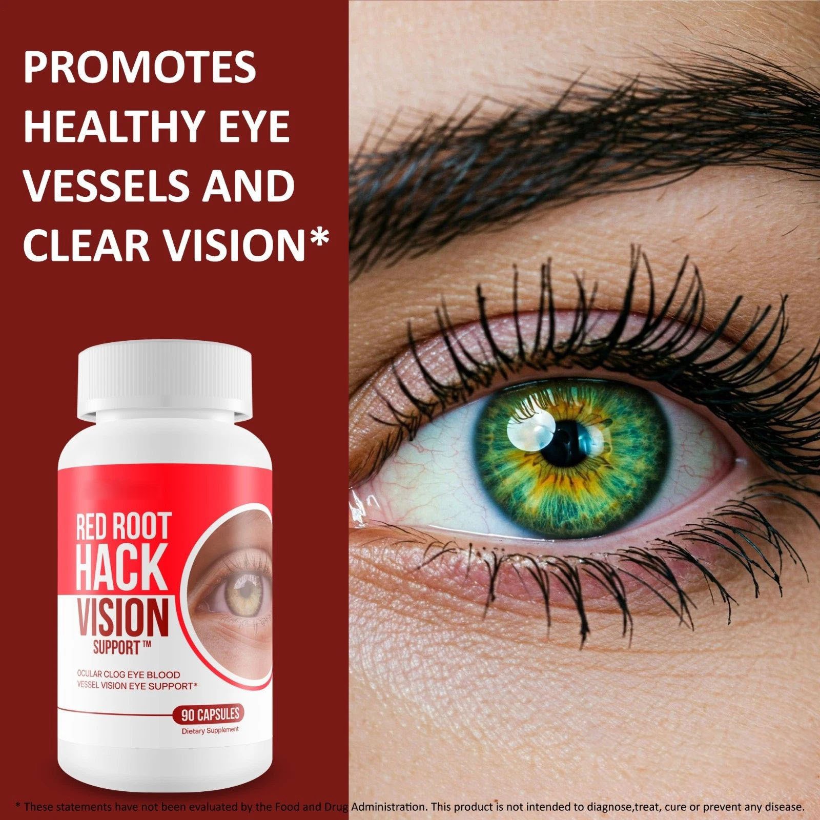 Red Root Hack Vision Supplement – Our Best Eye Pills suitable for Ocular Clog &