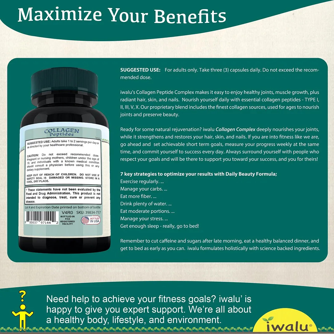 Healthy Nail Vitamins | Best Supplement Capsule Pill Men Women FREE SHIP