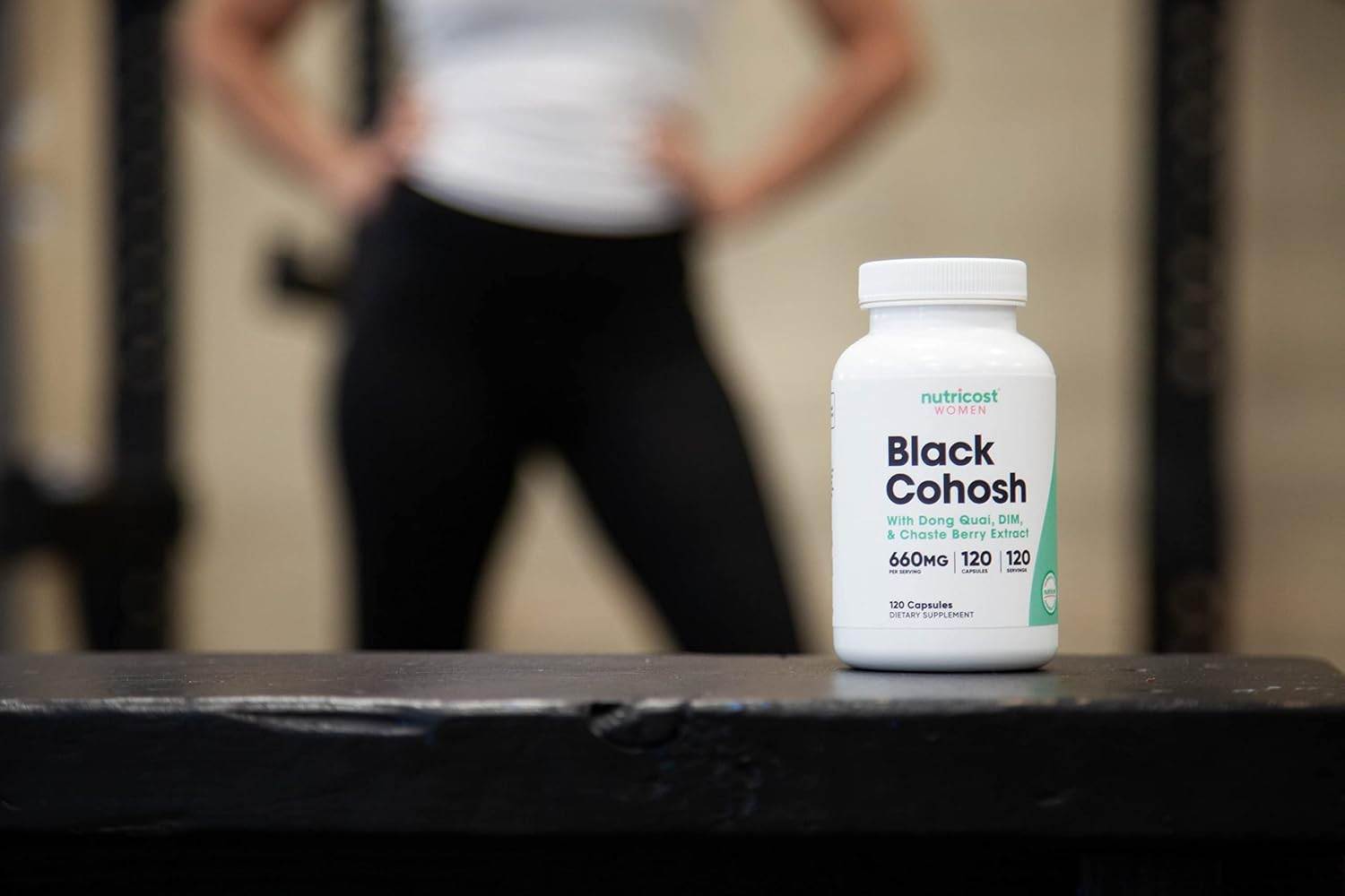 Nutricost Black Cohosh for Women 660Mg, 120 Capsules, with Dong Quai, DIM Chaste