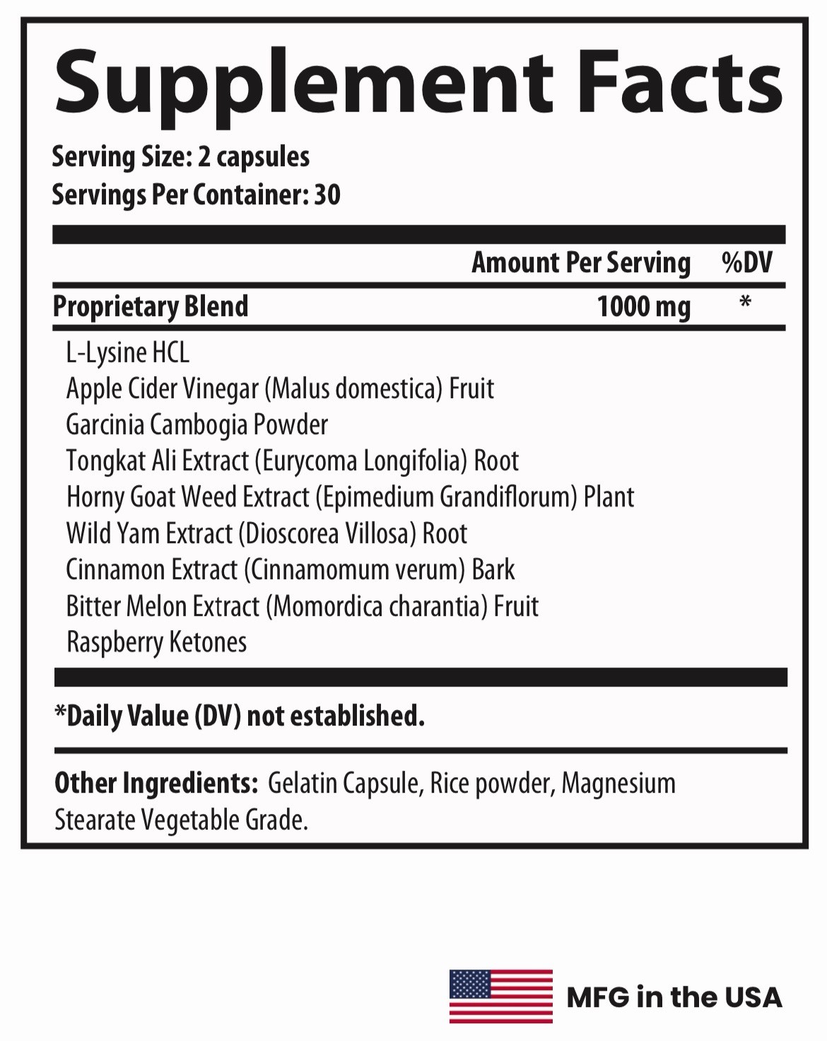 Gluco Health Blood Health Support with Cinnamon Extract 60 Capsules