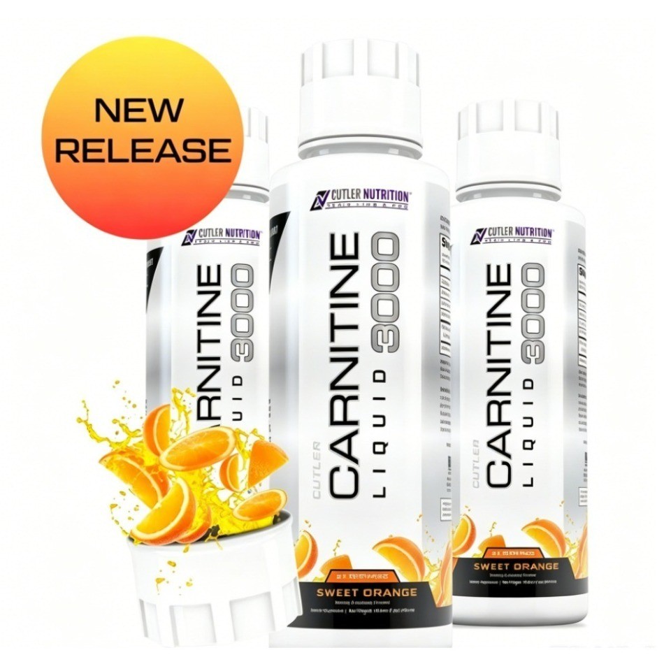 Cutler Nutrition Liquid Carnitine 3000mg Sour Candy 31 Servings various flavors