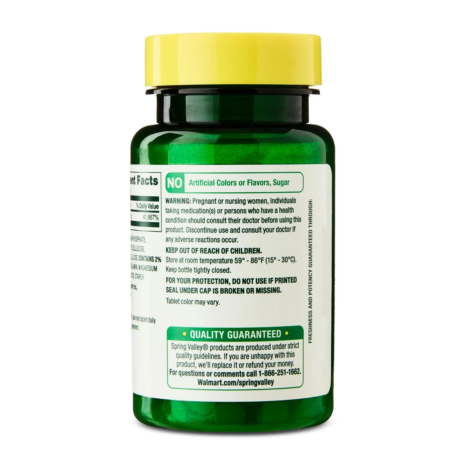 Spring Valley Sublingual Vitamin B12 1000 Mcg Microlozenges – 60 Count