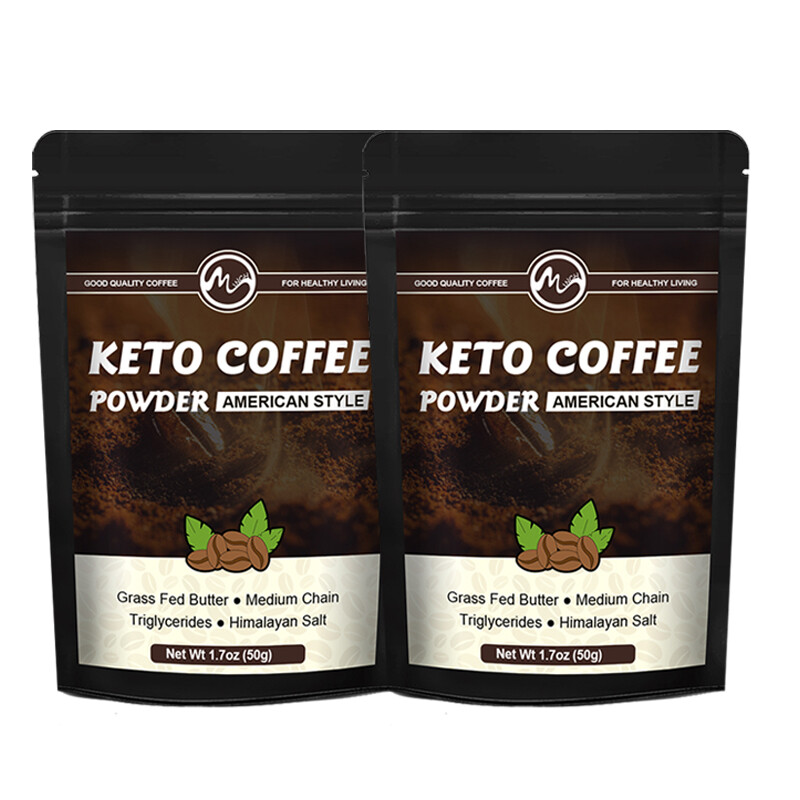 2*Keto Coffee Powder – Weight Loss Burn Fat Soft Drinks Appetite Suppressant 50g
