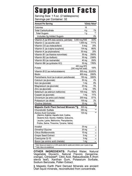 Youngevity David Ultimate Tangy Tangerine Liquid 4-Pak