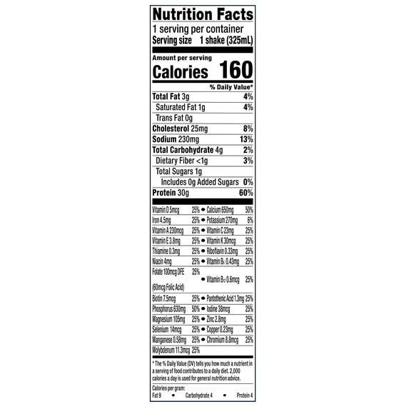 Equate High Performance Protein Shake, Strawberry, 11 fl oz, 4 Count