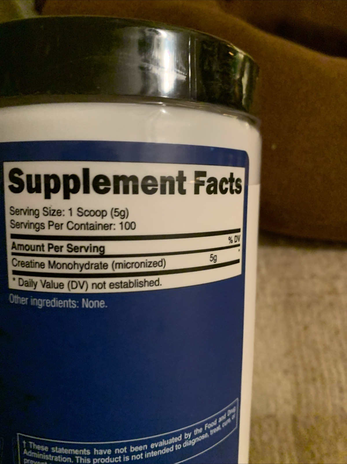 Nutricost Creatine Monohydrate – Unflavored – 500g Powder 100 Serving Exp 1/2028