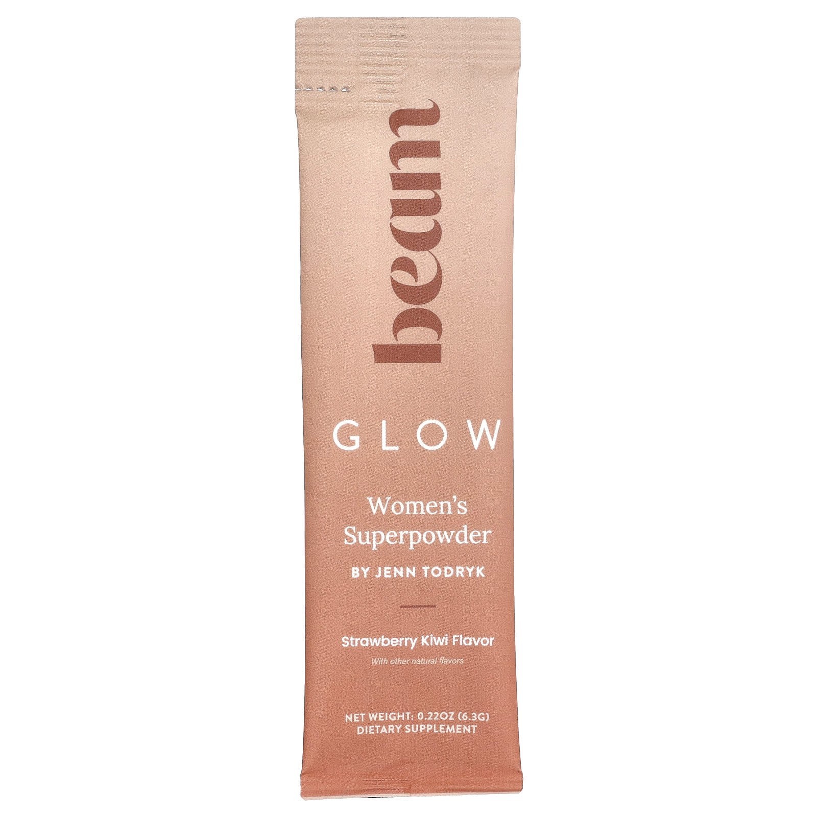 Bea. Glow, Strawberry Kiwi, 15 Stick Packs, 0.22 oz (6.3 g) Each