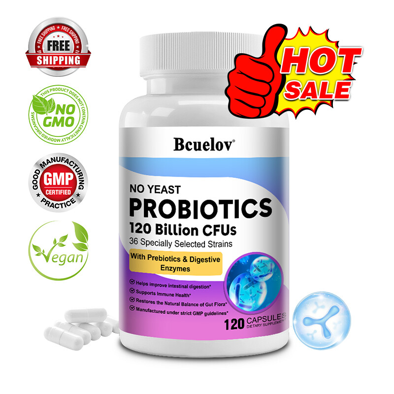Probiotics 120 Billion CFU – Improve Indigestion And Enhance Immune Function