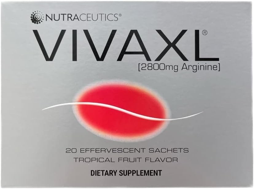 Nutraceutics Vivaxl (2800mg Arginine) Tropical Fruit 20 Unit