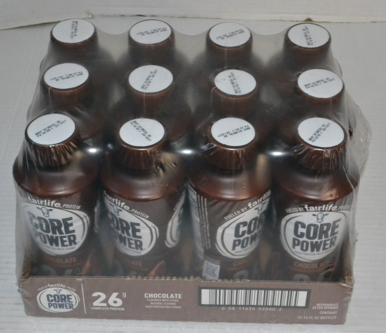 Core Power Fairlife 26g Protein Milk Shakes Chocolate,14 Fl Oz Bottle Pack of 12