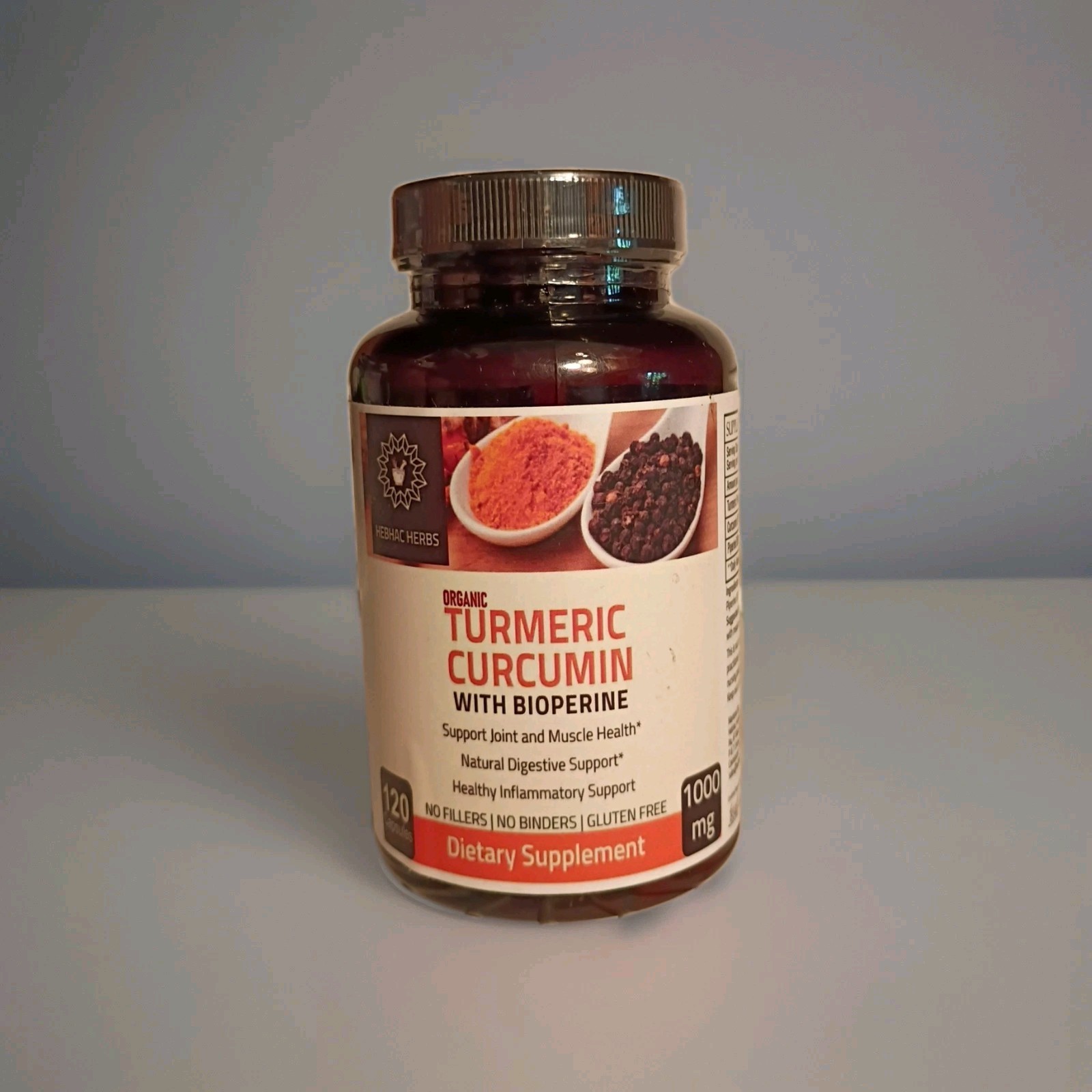 Organic Tumeric Curcumin With Bioperine