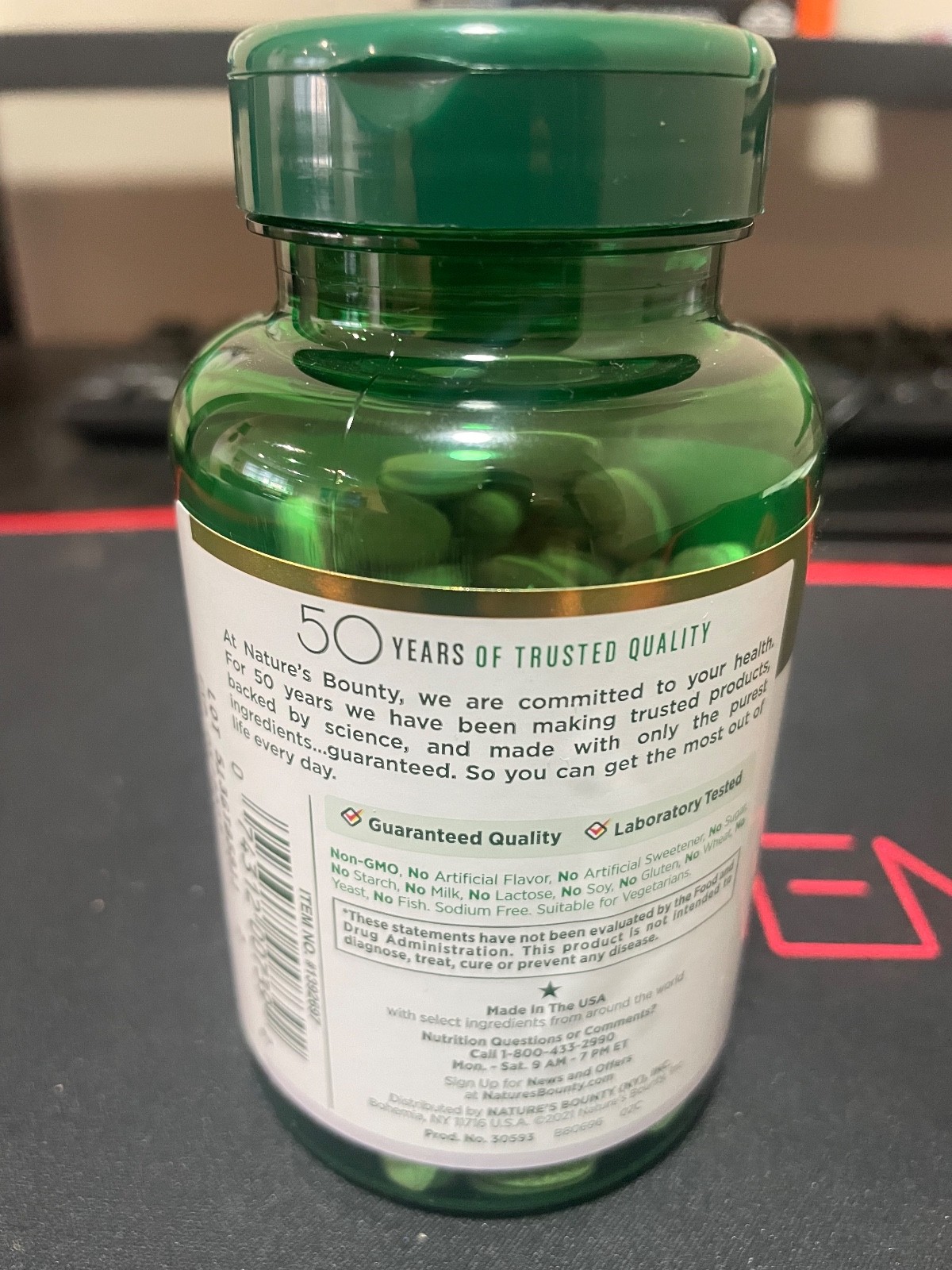Nature’s Bounty Sleep3 10mg Melatonin, 120 Tablets Triple Action * DRUG FREE
