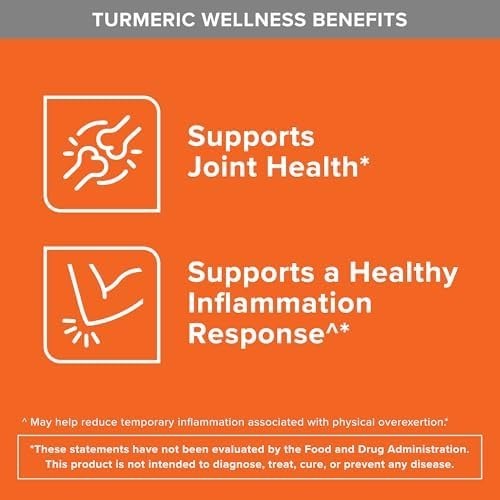 Qunol Turmeric & Ginger 2400mg Supplement – 105 Count – Pack of 3