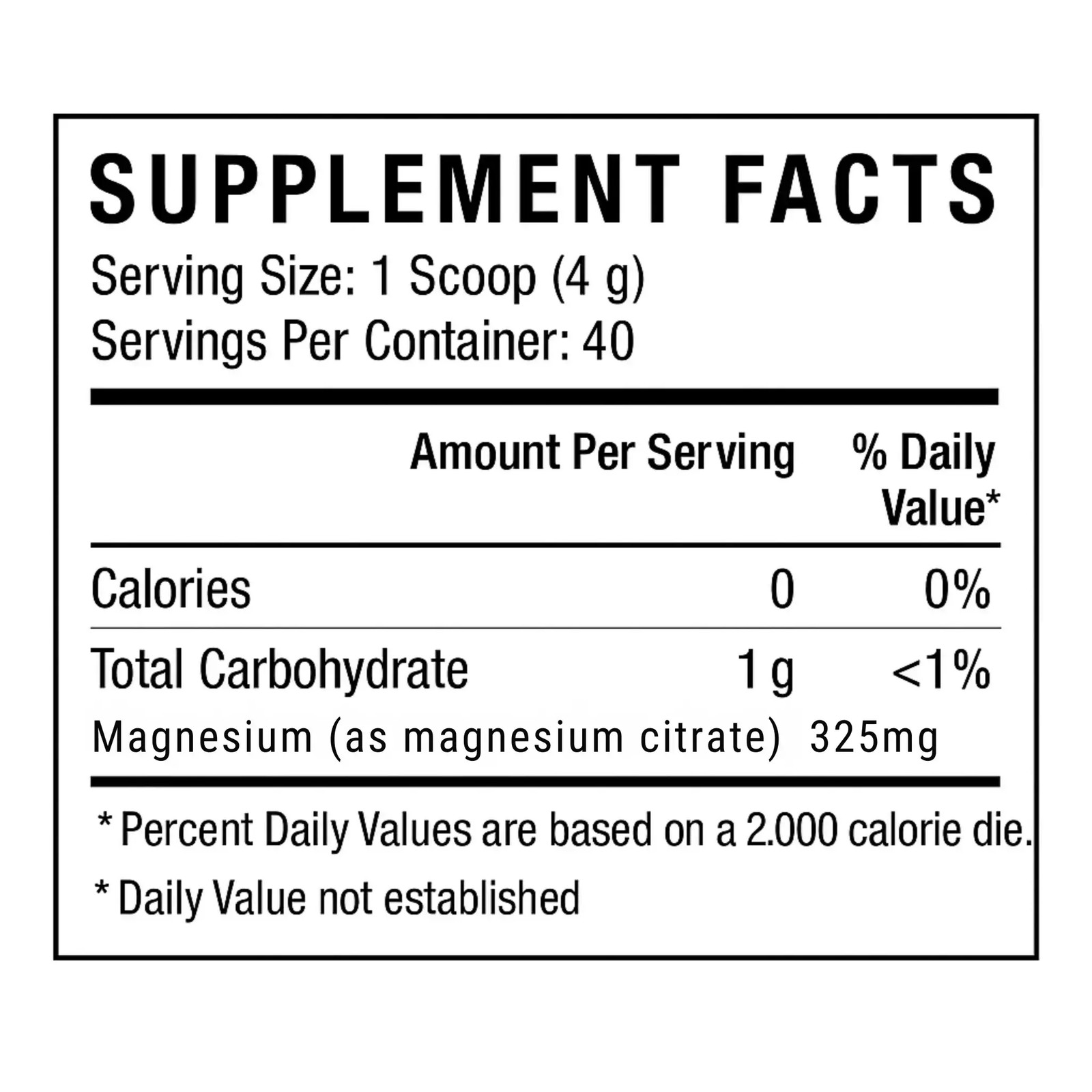Manteniendo Tu Salud Magnesium Citrate Powder, Stress Support, 5.64 Oz