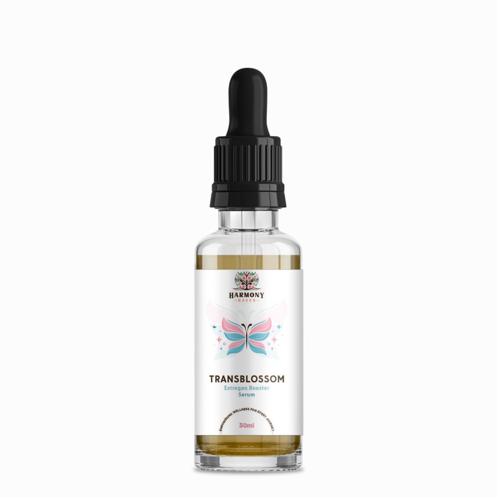 TransBlossom 30ml Serum – MTF Transforming Booster Liquid Dropper – Feminine