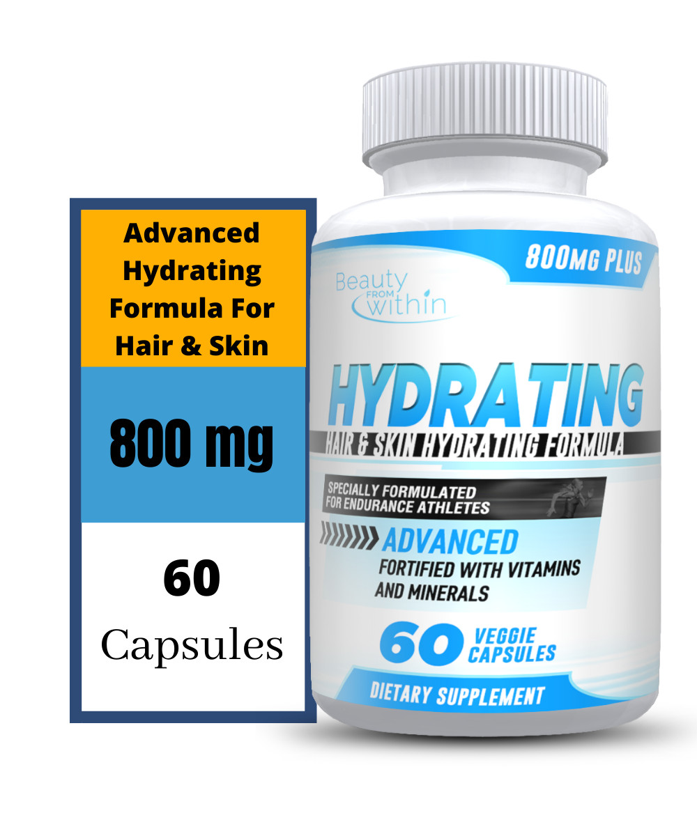 Hair & Skin Hydration Vitamin- Anti-Aging, Protect, Restore & Nourish Supplement