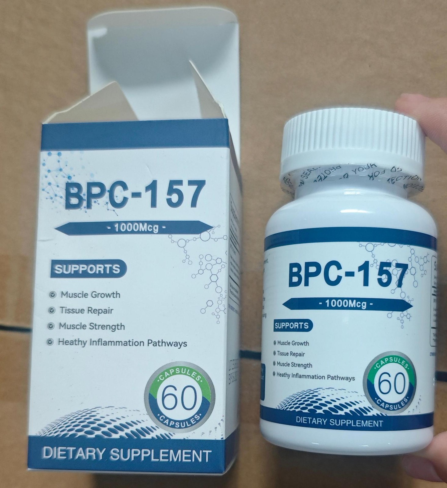 2 bottles B 157 – 1000mcg 120 Capsules