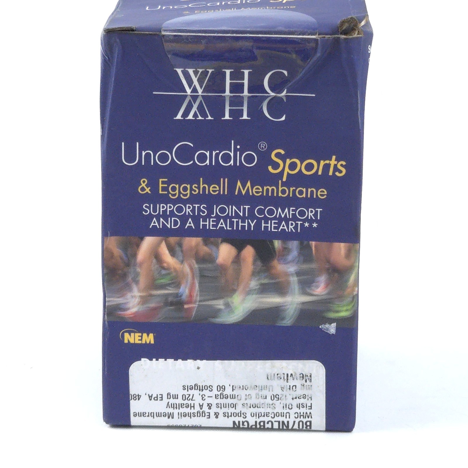 READ! EXP! UnoCardio FISH OIL 60 Softgels 1180 mg Omega 3 by WHC
