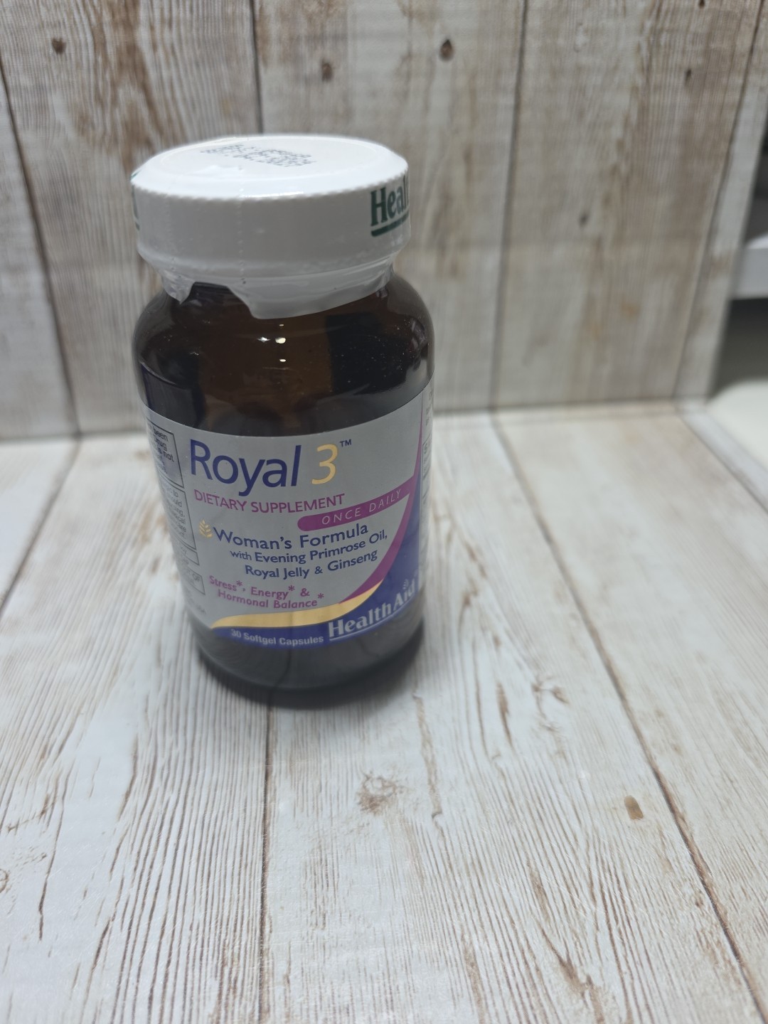 Royal 3 (Woman’s Formula With Evening Primrose Oil, Royal Jelly & Ginseng)